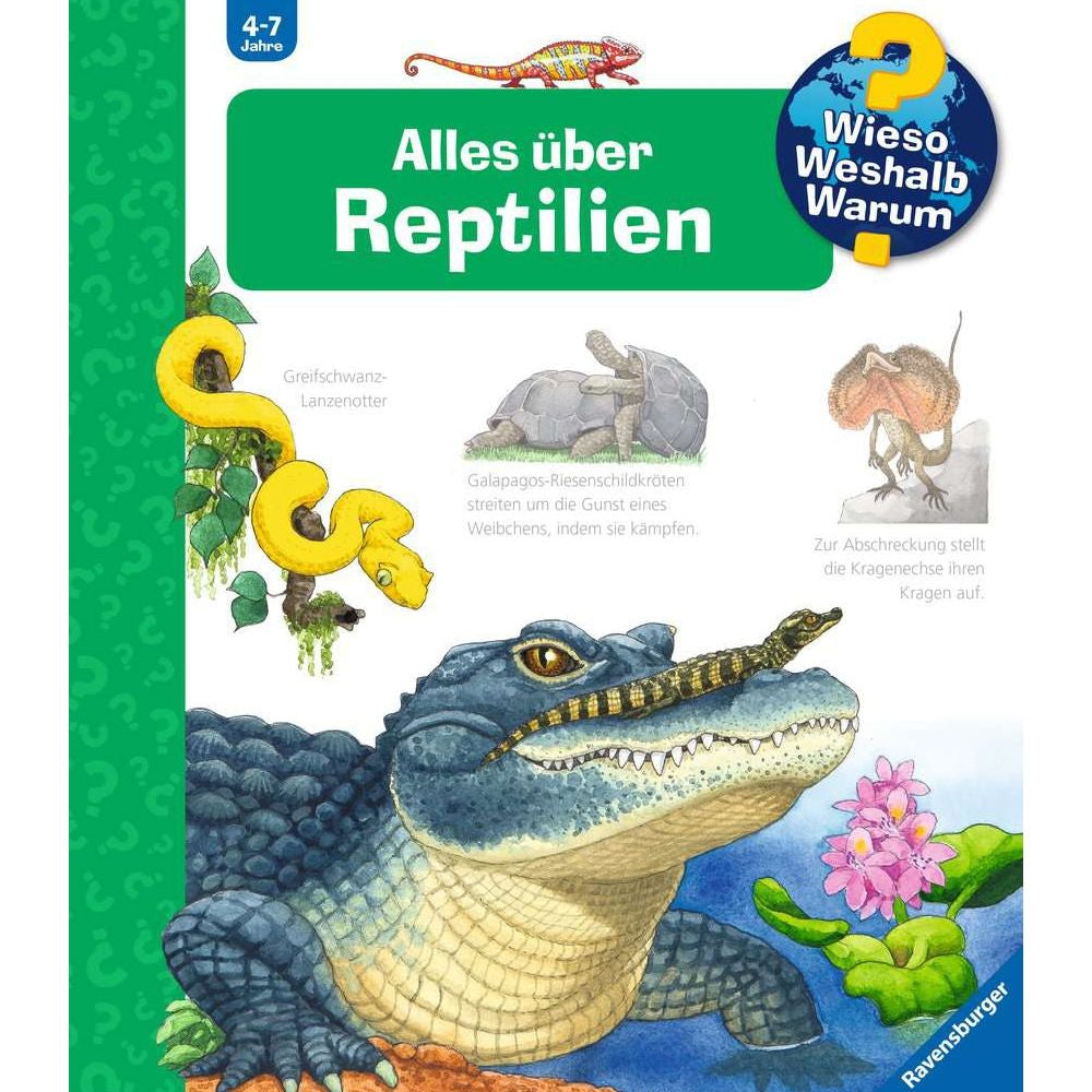 Wieso? Weshalb? Warum?, Band 63: Alles über Reptilien