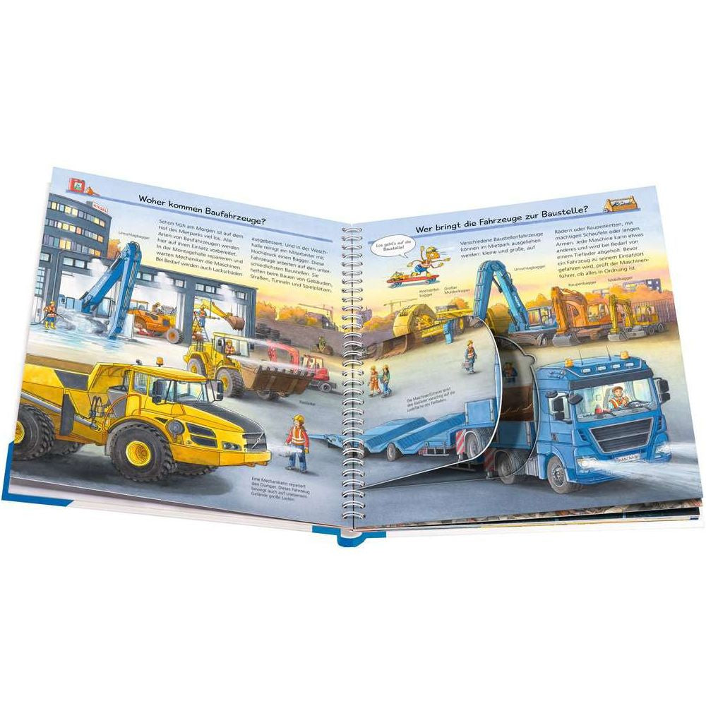 Wieso? Weshalb? Warum?, Band 7: Fahrzeuge auf der Baustelle