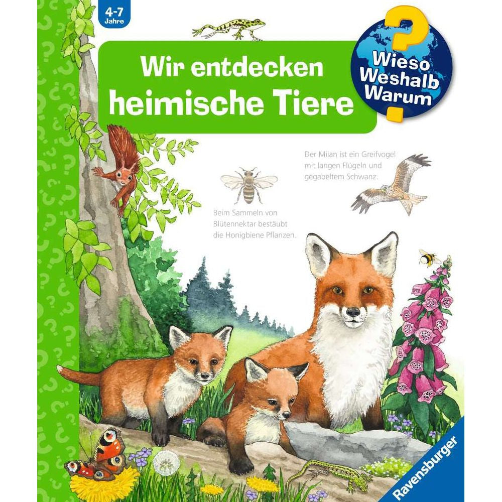 Wieso? Weshalb? Warum?, Band 71: Wir entdecken heimische Tiere