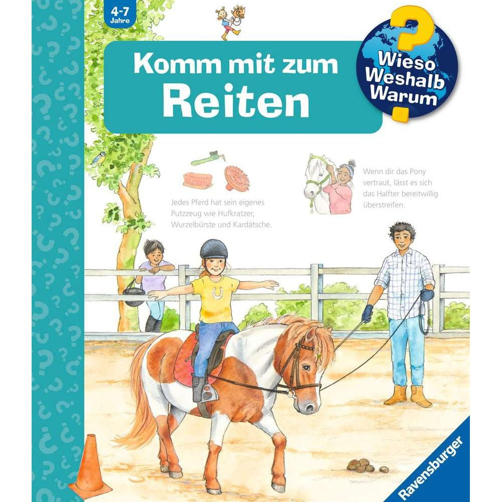 Wieso? Weshalb? Warum?, Band 73: Komm mit zum Reiten