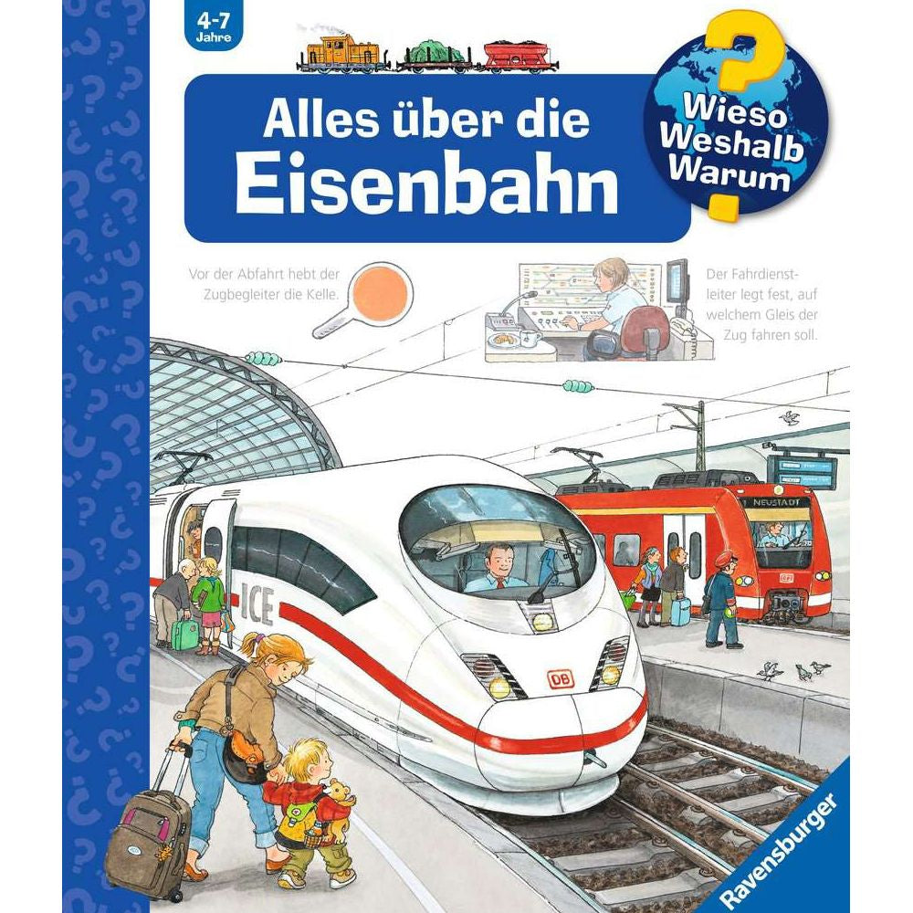 Wieso? Weshalb? Warum?, Band 8: Alles über die Eisenbahn