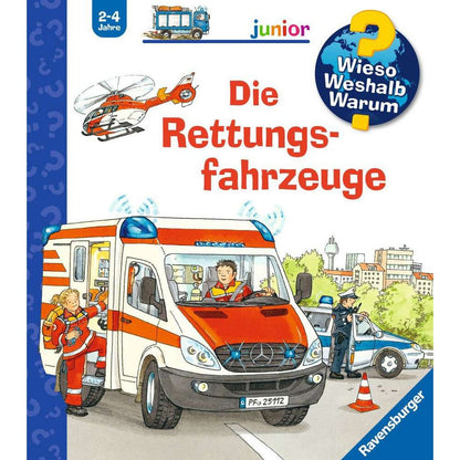 Wieso? Weshalb? Warum? junior, Band 23: Die Rettungsfahrzeuge