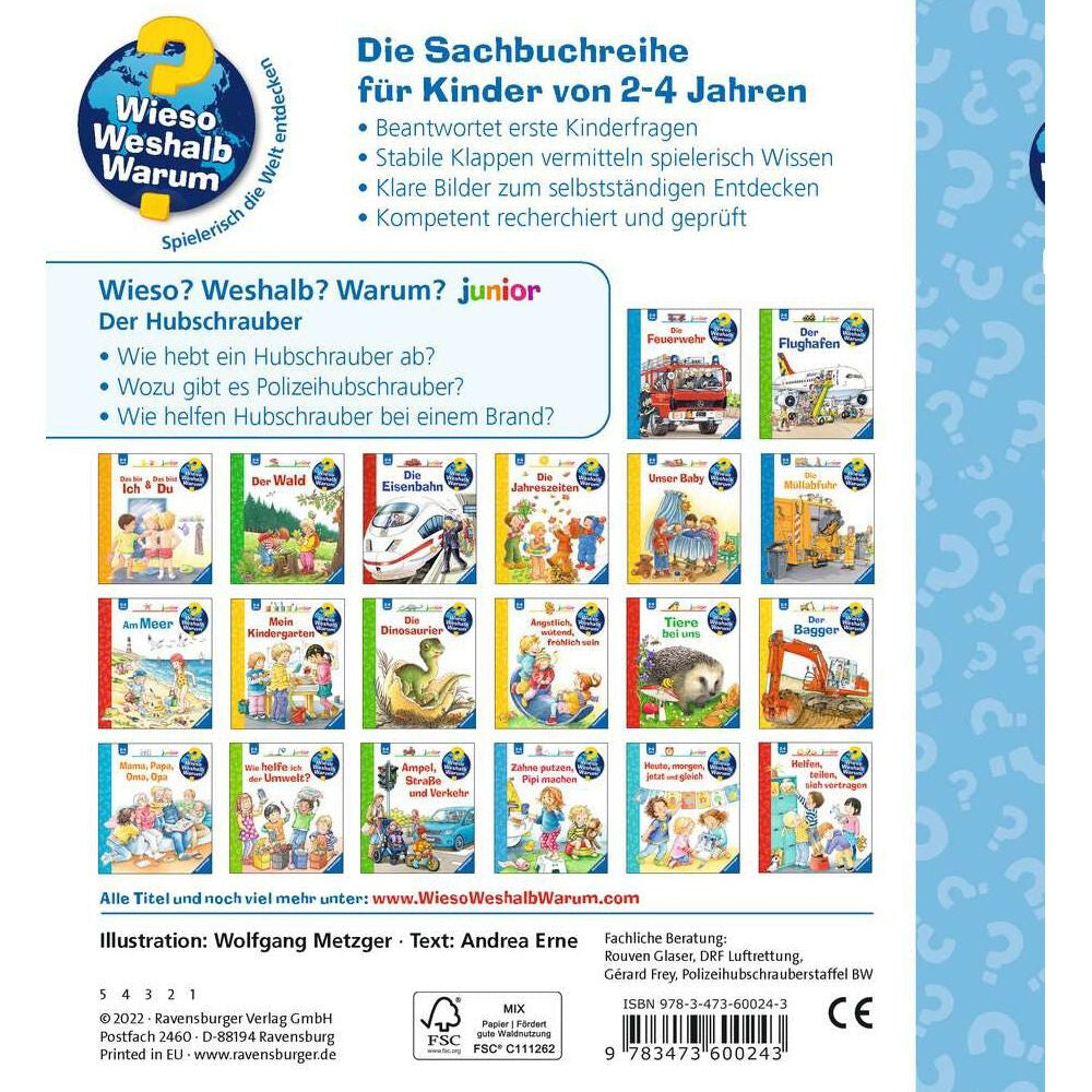 Wieso? Weshalb? Warum? junior, Band 26: Der Hubschrauber