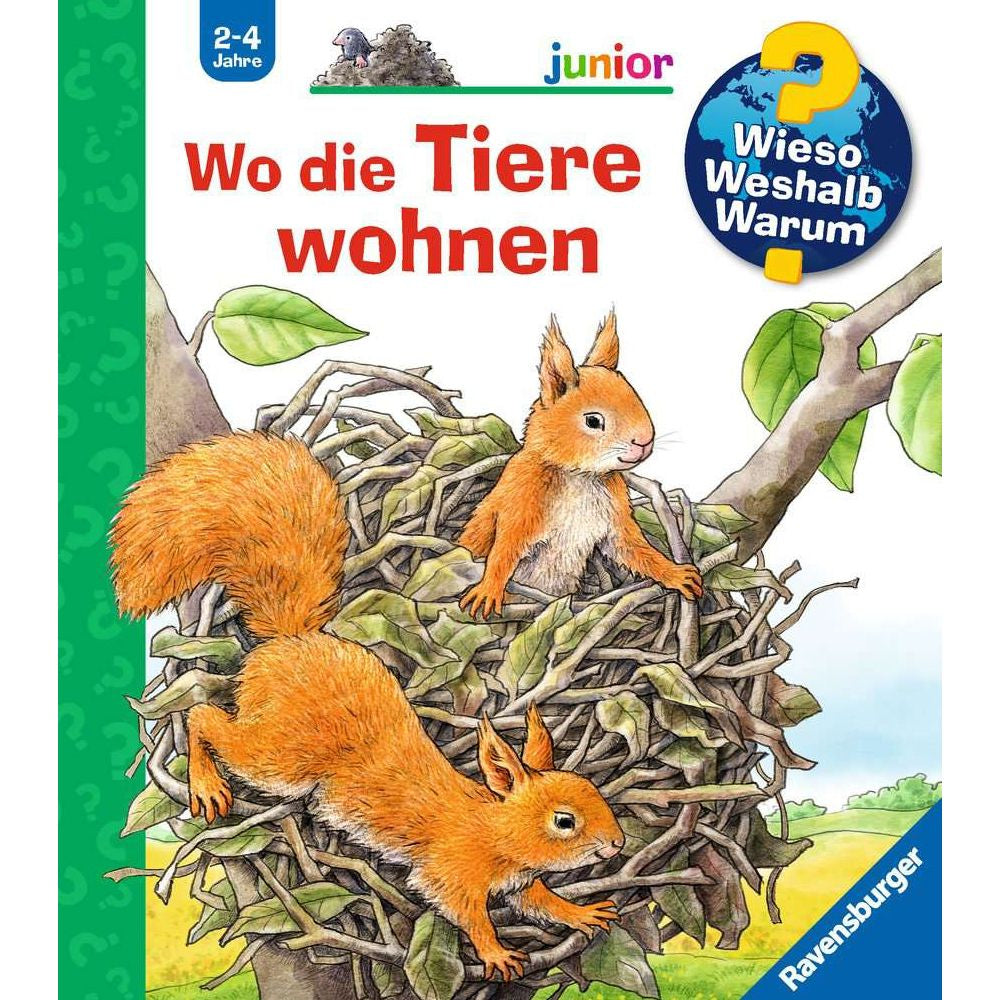 Wieso? Weshalb? Warum? junior, Band 46: Wo die Tiere wohnen