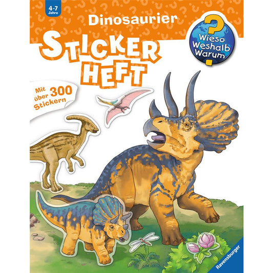 Wieso? Weshalb? Warum? Stickerheft: Dinosaurier