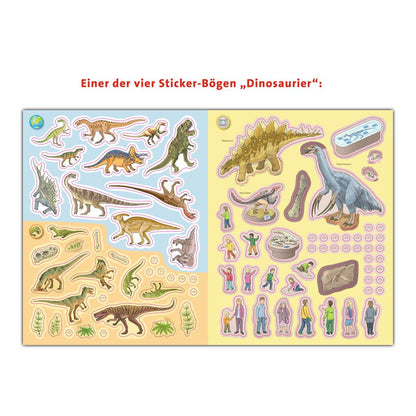 Wieso? Weshalb? Warum? Stickerheft: Dinosaurier