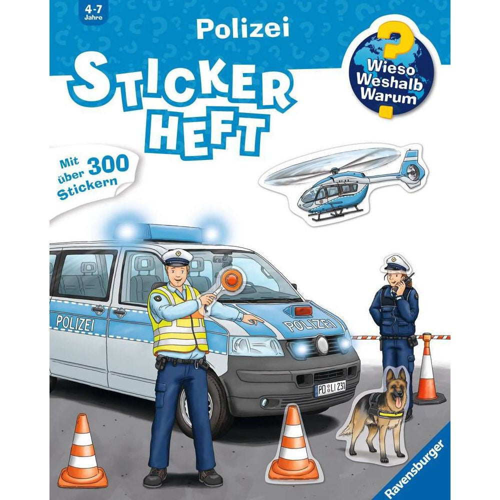 Wieso? Weshalb? Warum? Stickerheft: Polizei