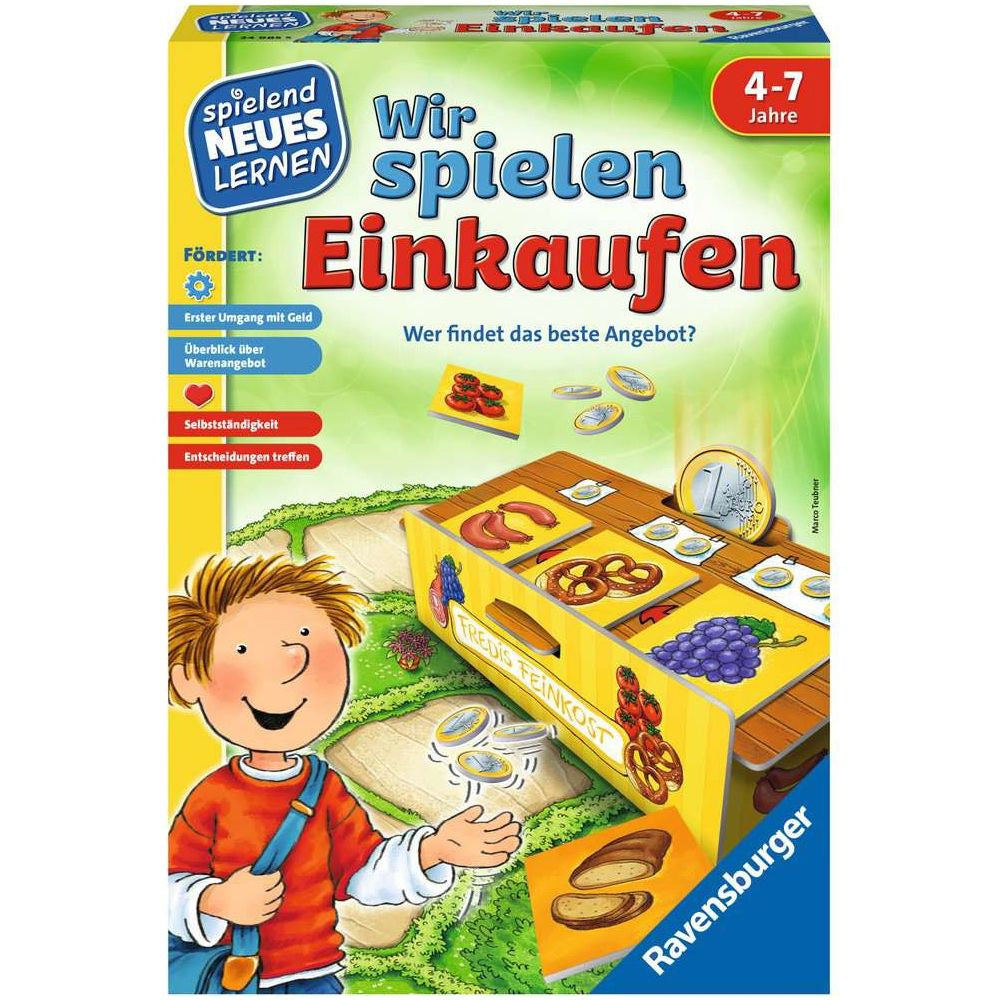 Wir spielen Einkaufen