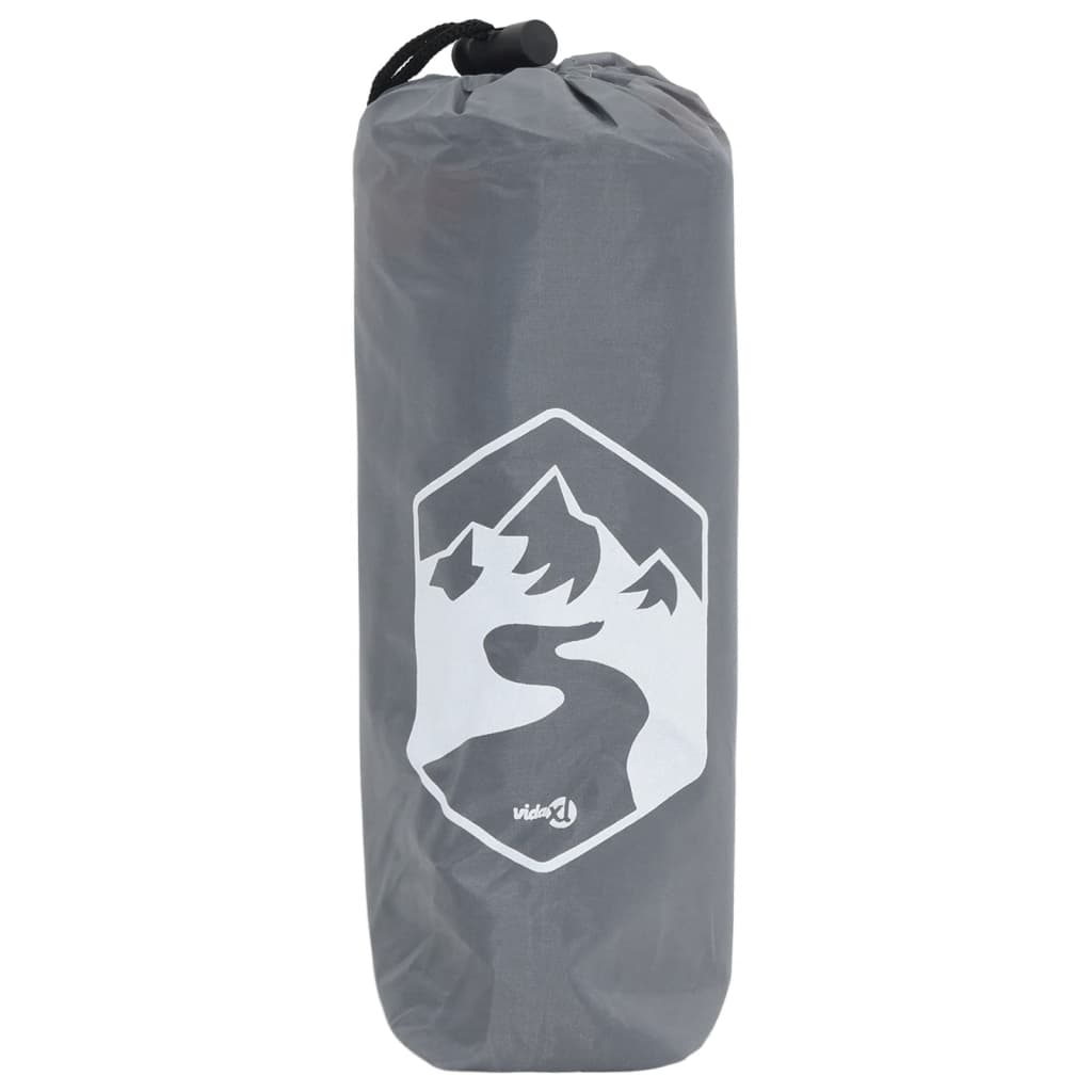 Regenponcho mit Kapuze 2 - in - 1 - Design Grau und Orange 223x145 cm - Speedjust Schweiz