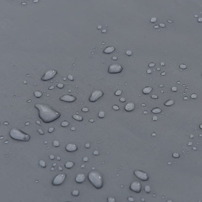 Regenponcho mit Kapuze 2 - in - 1 - Design Grau und Orange 223x145 cm - Speedjust Schweiz