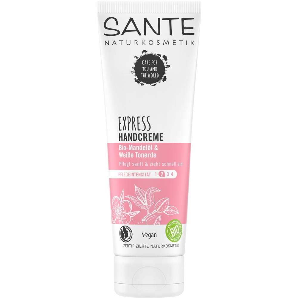 Express Handcreme weisse Tonerde