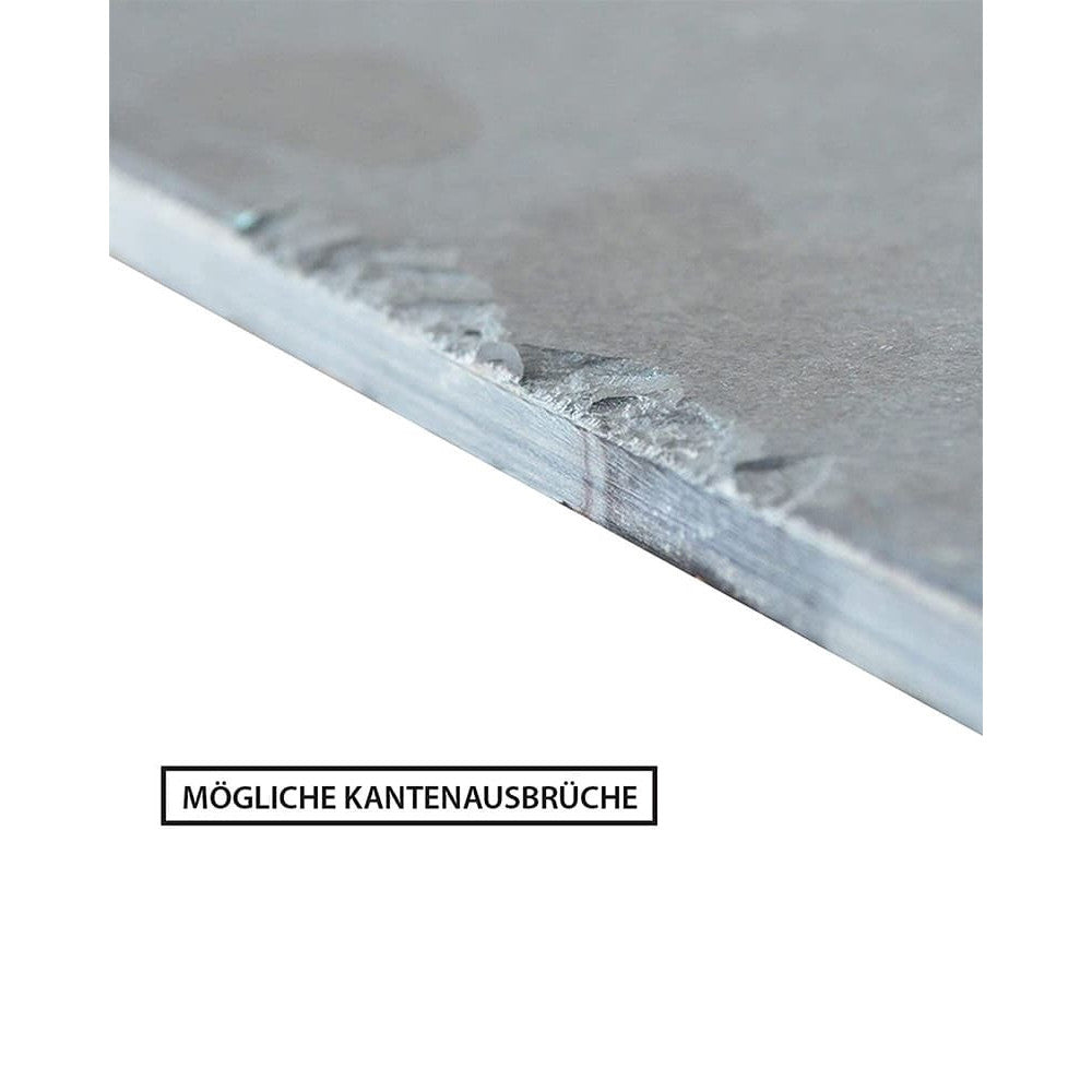 Schiefertafel, Schreibtafel 90x60cm, inkl. Bohrungen und Abstandhalter