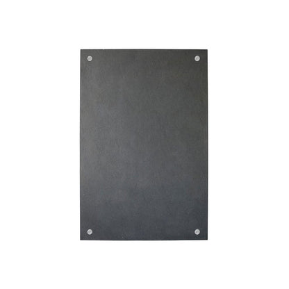 Schiefertafel, Schreibtafel 90x60cm, inkl. Bohrungen und Abstandhalter