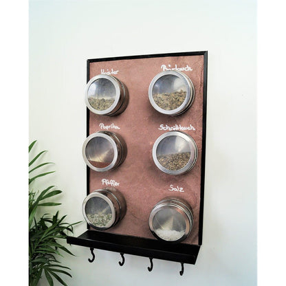 Schiefertafel Magnetisch mit Ablage "Pink Earthcore", 20x30cm - Wandtafel - Speedjust Schweiz
