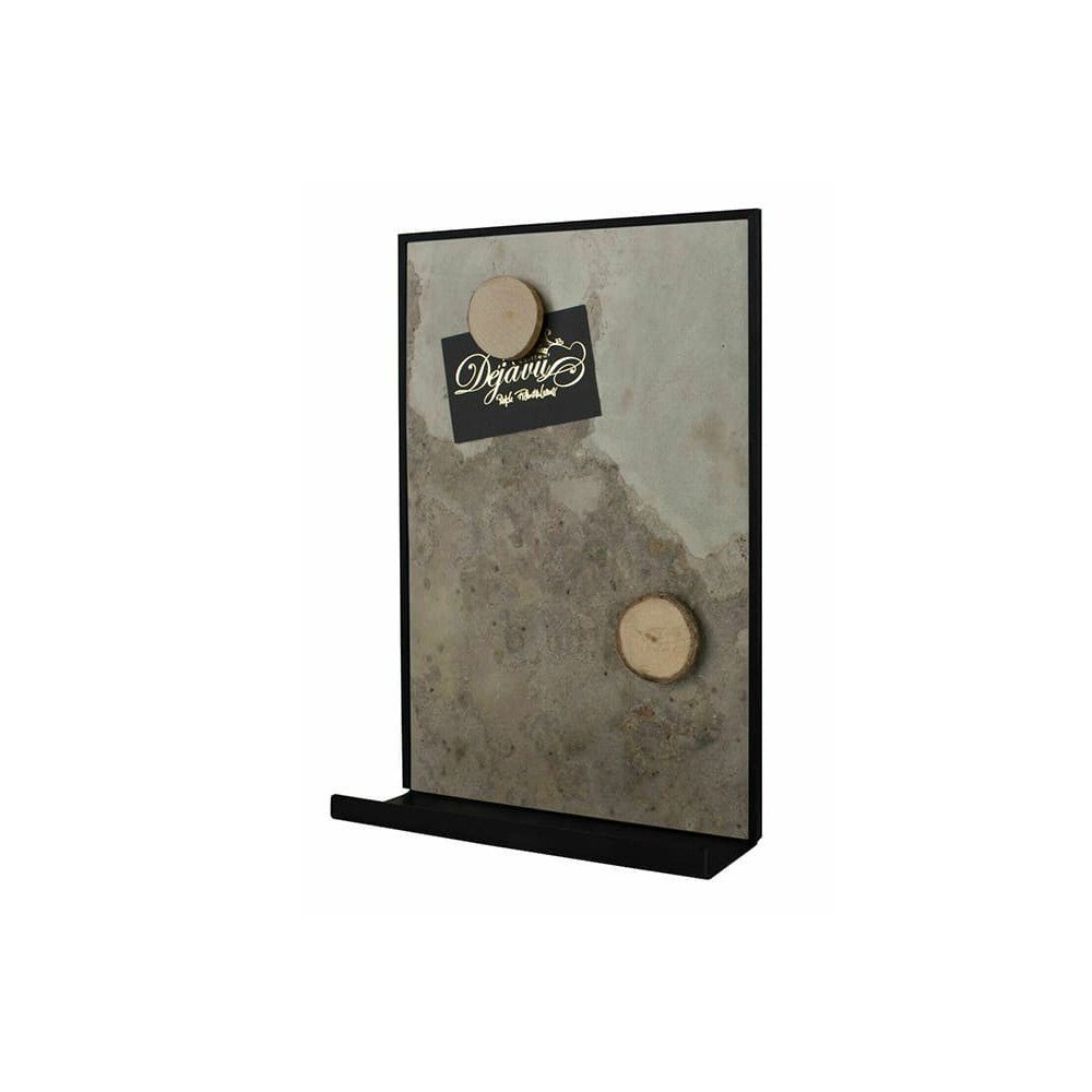 Schiefertafel Magnetisch mit Ablage "Skin Mountain", 20x30cm - Wandtafel - Speedjust Schweiz