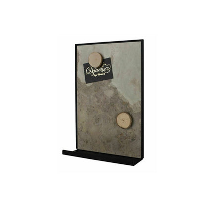 Schiefertafel Magnetisch mit Ablage "Skin Mountain", 20x30cm - Wandtafel - Speedjust Schweiz