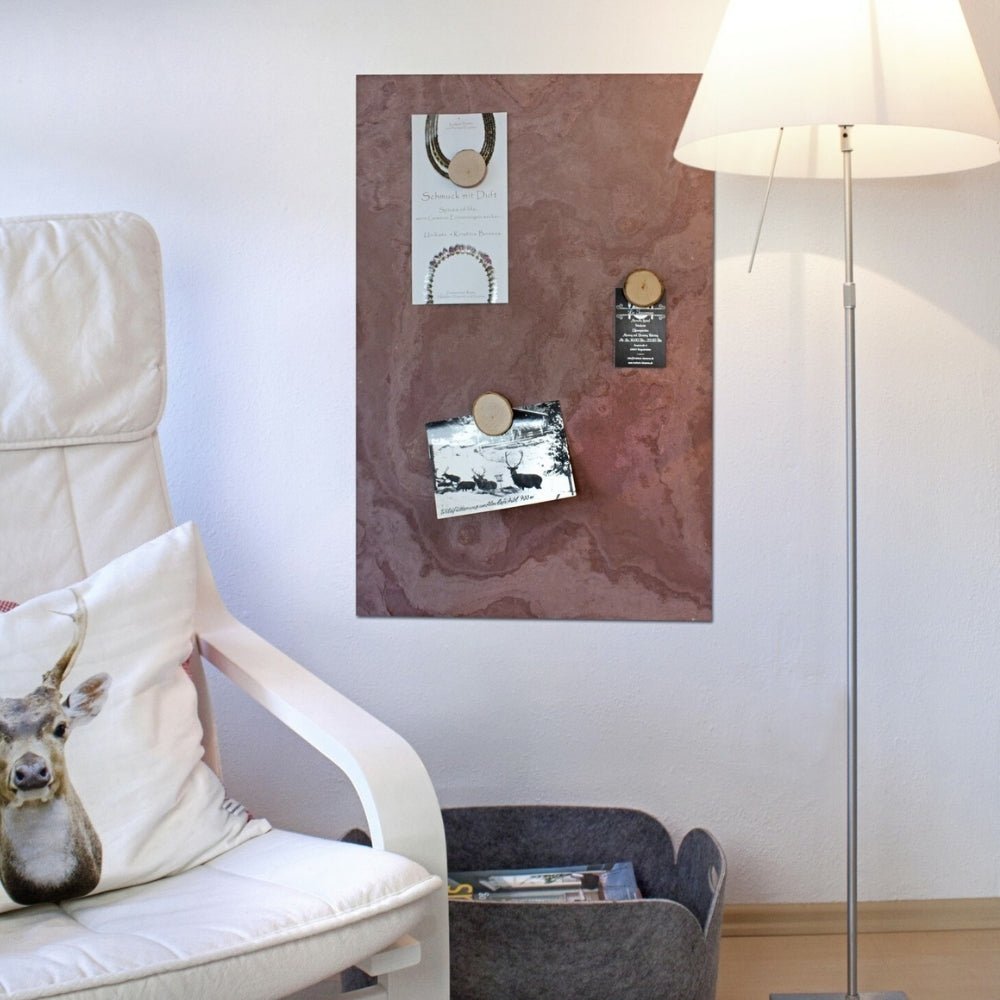 Schiefertafel Magnetisch - Pink Earthcore - Wandtafel - Speedjust Schweiz