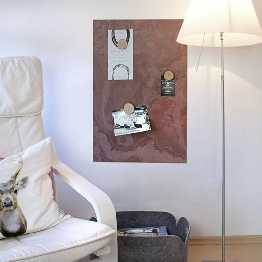 Schiefertafel Magnetisch - Pink Earthcore - Wandtafel - Speedjust Schweiz