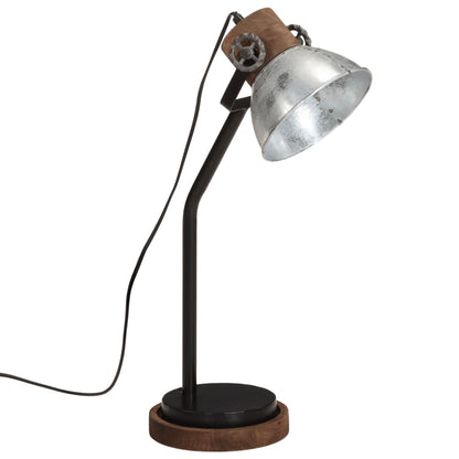 Schreibtischlampe 25 W Vintage - Silber 18x18x60 cm E27 - Speedjust Schweiz