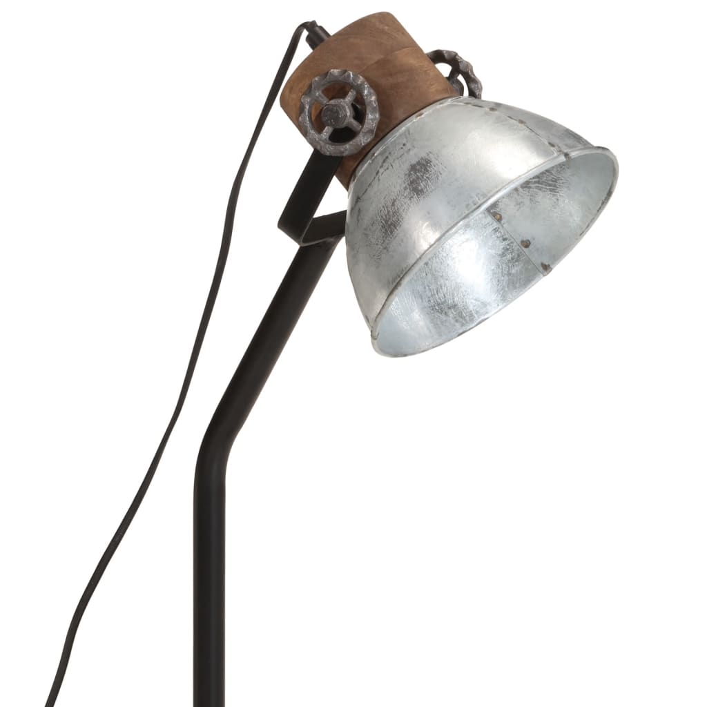 Schreibtischlampe 25 W Vintage - Silber 18x18x60 cm E27 - Speedjust Schweiz