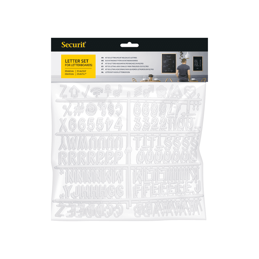 Securit® 360 Acryl Buchstaben, Nummern, Symbole für Letterboards - Sonstiges - Speedjust Schweiz