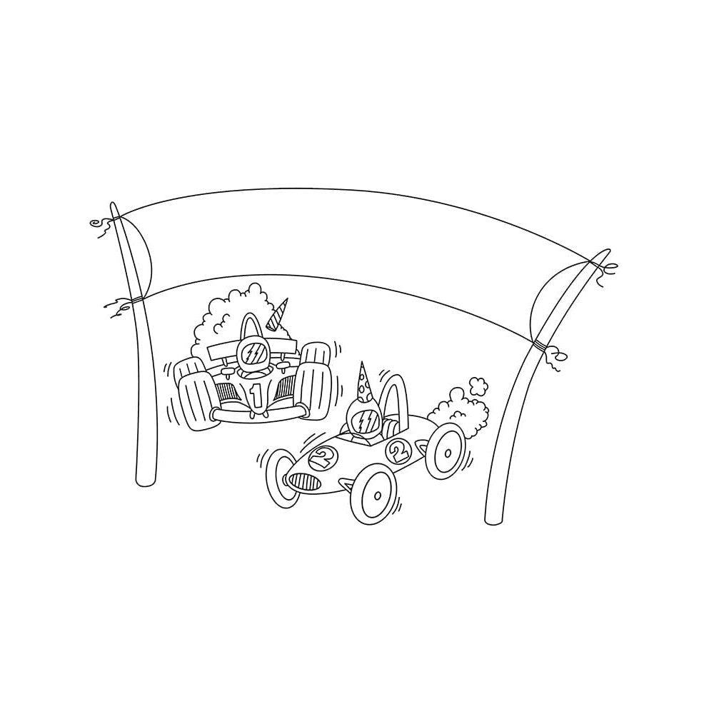 Securit® Fensterschablonen "Windoodle", Format: A2, Thema: Boy Birthday, inkl. 1 Securit® Kreidestift, 3er Set - Schablone - Speedjust Schweiz