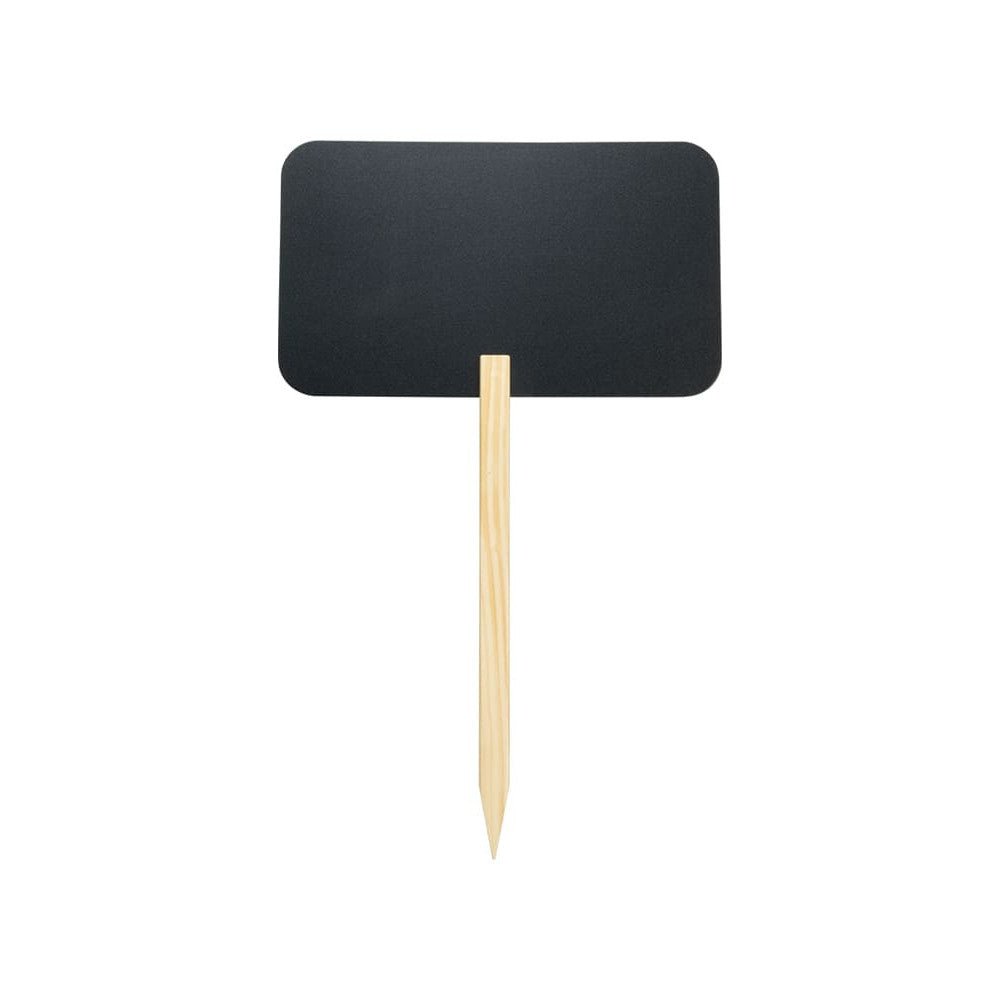 Securit® Gartenstecker Kreidetafel Rechteck mit Holzstab, inkl. 1x Kreidestift - Kundenstopper - Speedjust Schweiz