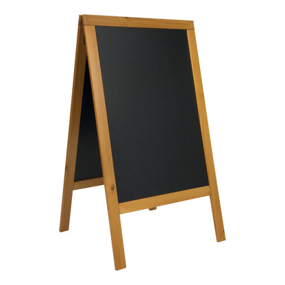 Securit® Holz Kundenstopper 125x69cm, Hellbraun, Outdoor - Kundenstopper - Speedjust Schweiz