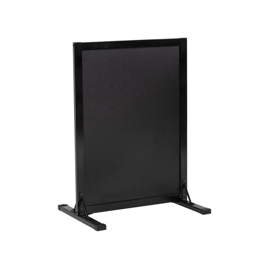 Securit® Holz Kundenstopper T - Fuss, 75x56cm, Schwarz, Outdoor - Kundenstopper - Speedjust Schweiz