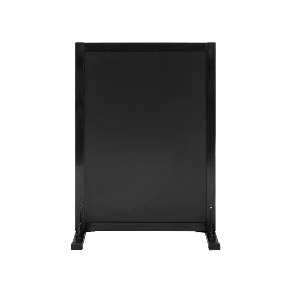 Securit® Holz Kundenstopper T - Fuss, 75x56cm, Schwarz, Outdoor - Kundenstopper - Speedjust Schweiz