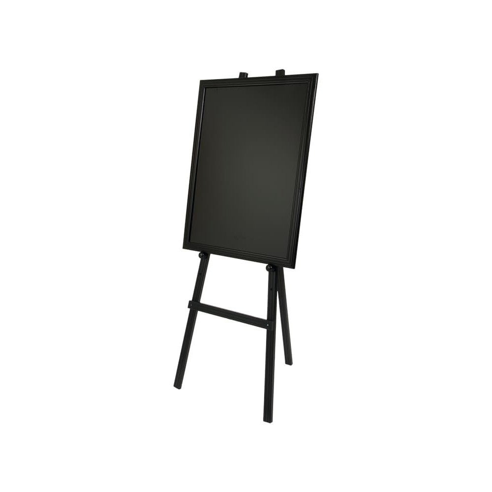 Securit® Kiefernholz Staffelei, 165cm, Schwarz, Outdoor - Staffelei - Speedjust Schweiz
