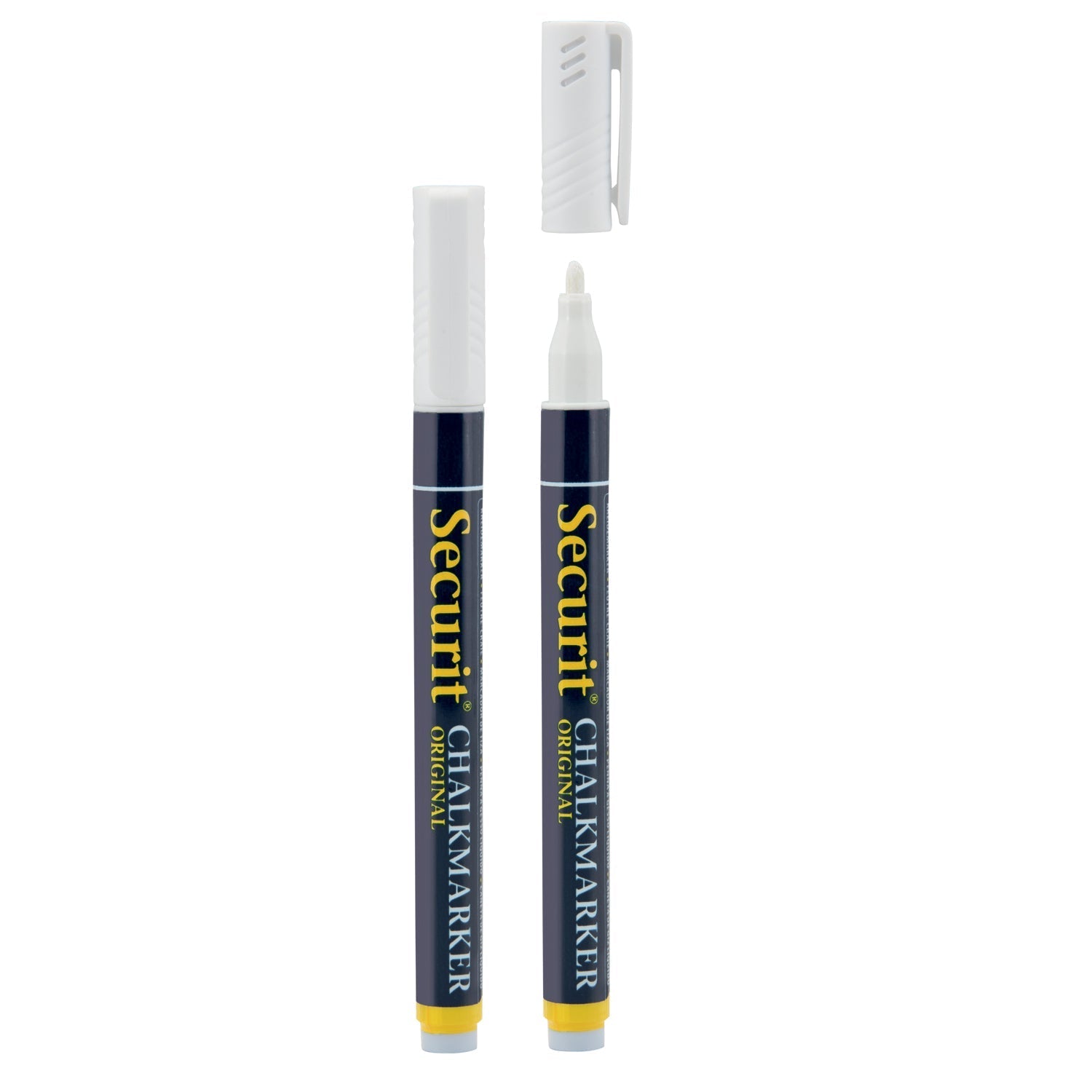 Securit® Kreidemarker, 1 - 2mm, 2er - Set, Weiss - Kreidemarker - Speedjust Schweiz