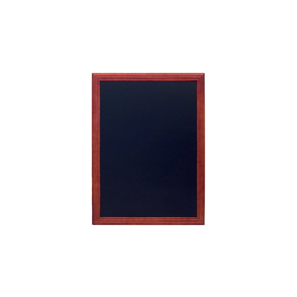 Securit® Kreidetafel mit Holzrahmen, Mahagoni, 60x80cm, Outdoor - Wandtafel - Speedjust Schweiz