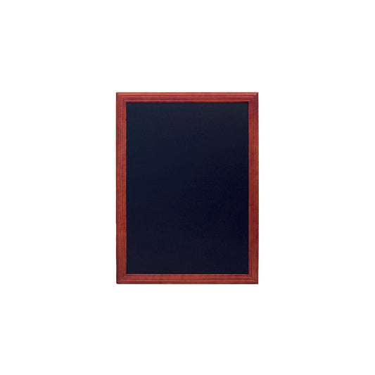 Securit® Kreidetafel mit Holzrahmen, Mahagoni, 60x80cm, Outdoor - Wandtafel - Speedjust Schweiz
