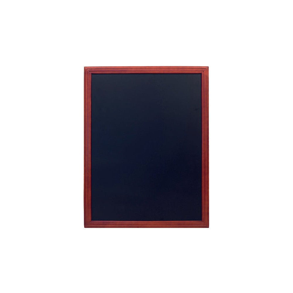 Securit® Kreidetafel mit Holzrahmen, Mahagoni, 70x90cm, Outdoor - Wandtafel - Speedjust Schweiz