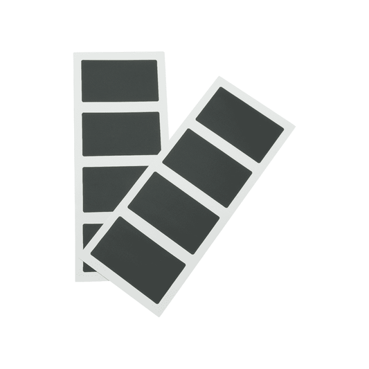 Securit® Kreidetafelfolie, Sticker Rechteckig, 8x5cm, Selbstklebend, 8er - Set - Kreidetafelfolien - Speedjust Schweiz