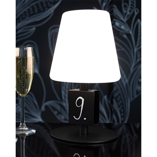 Securit® LED Tischlampe mit Kreidetafel - Tags - Tischaufsteller / Tags - Speedjust Schweiz