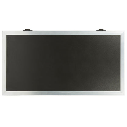 Securit® Multiboard Kreidetafel mit Holzrahmen, Silber, 115x60cm, Outdoor - Kundenstopper - Speedjust Schweiz