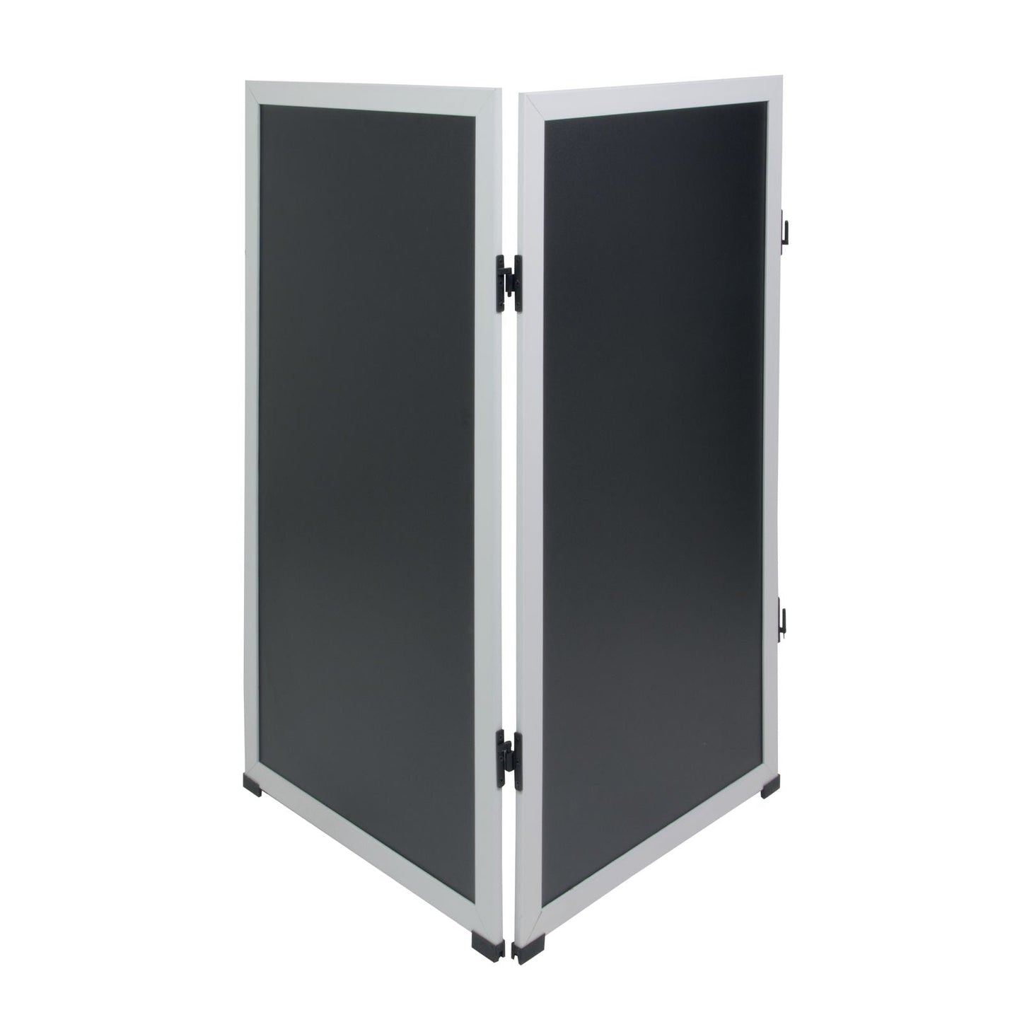 Securit® Multiboard Kreidetafel mit Holzrahmen, Silber, 115x60cm, Outdoor - Kundenstopper - Speedjust Schweiz