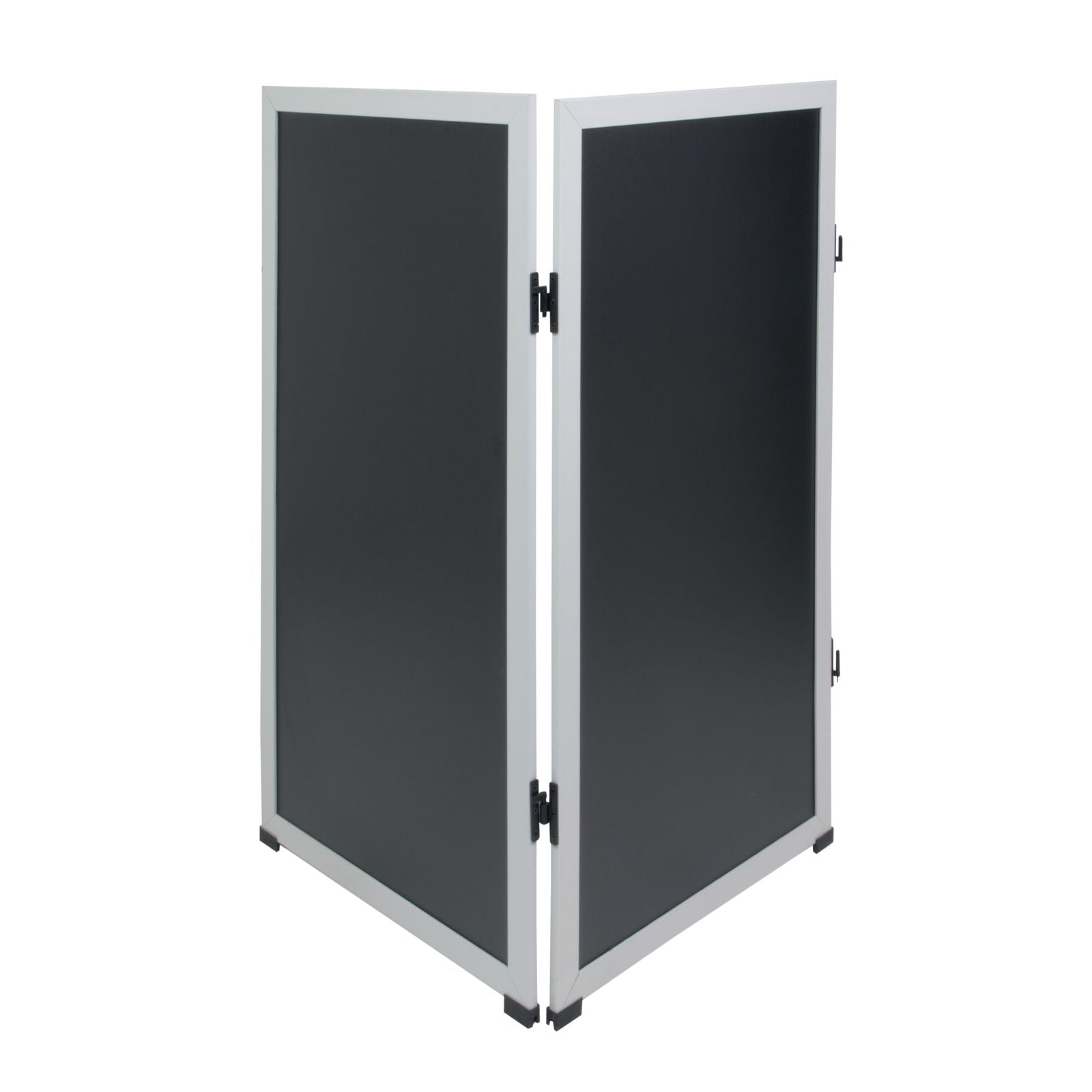 Securit® Multiboard Kreidetafel mit Holzrahmen, Silber, 115x60cm, Outdoor - Kundenstopper - Speedjust Schweiz