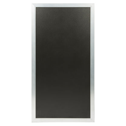Securit® Multiboard Kreidetafel mit Holzrahmen, Silber, 115x60cm, Outdoor - Kundenstopper - Speedjust Schweiz