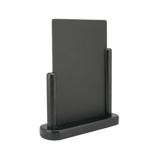 Securit® Tischkreidetafel, Holzsockel Schwarz