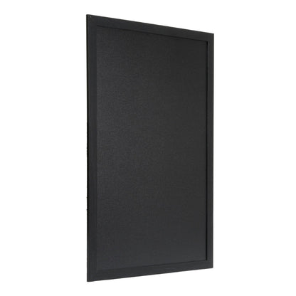 Securit® Wandkreidetafel Budget – Holzrahmen Schwarz, 40x60cm - Wandtafel - Speedjust Schweiz