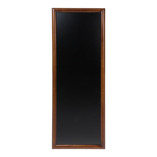 Securit® Wandkreidetafel "Long", Holzrahmen Dunkelbraun, 56x150cm, Outdoor - Wandtafel - Speedjust Schweiz