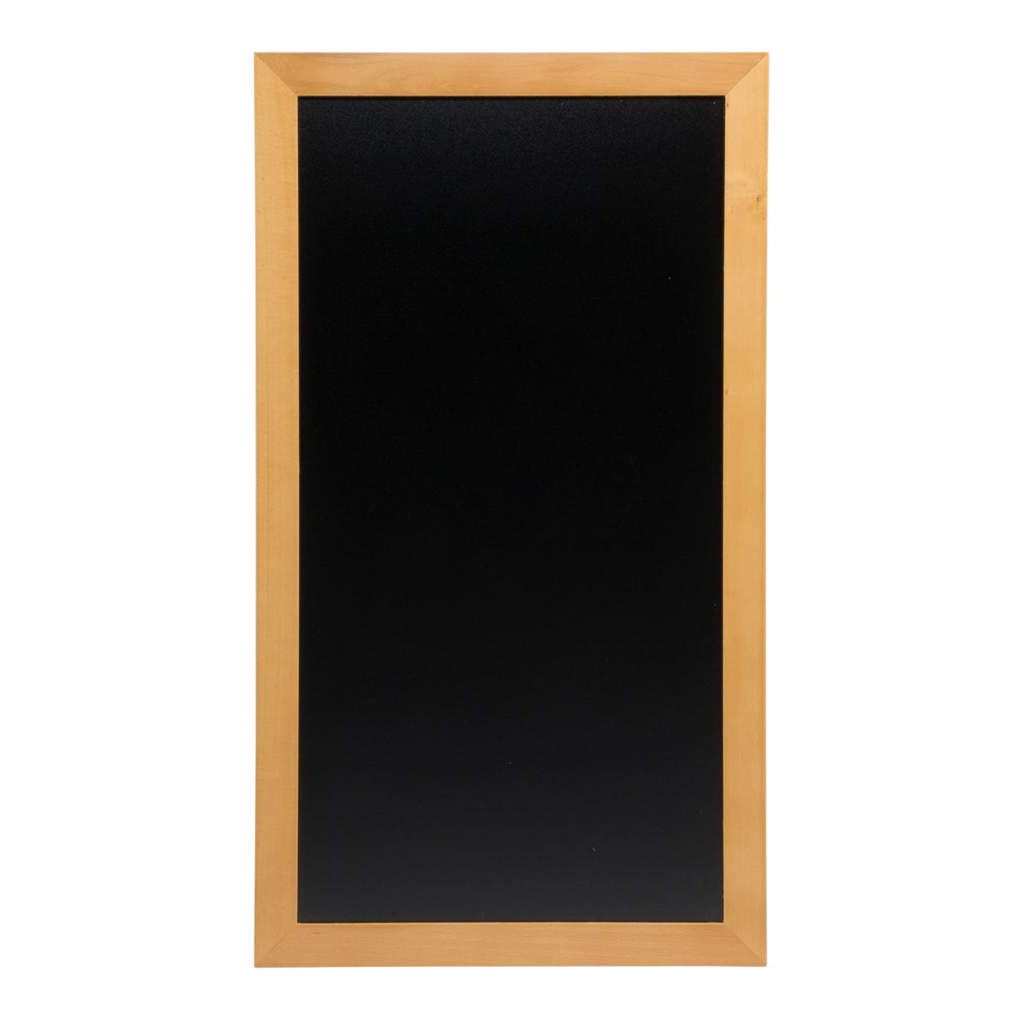 Securit® Wandkreidetafel "Long", Holzrahmen Hellbraun, 56x100cm, Outdoor - Wandtafel - Speedjust Schweiz