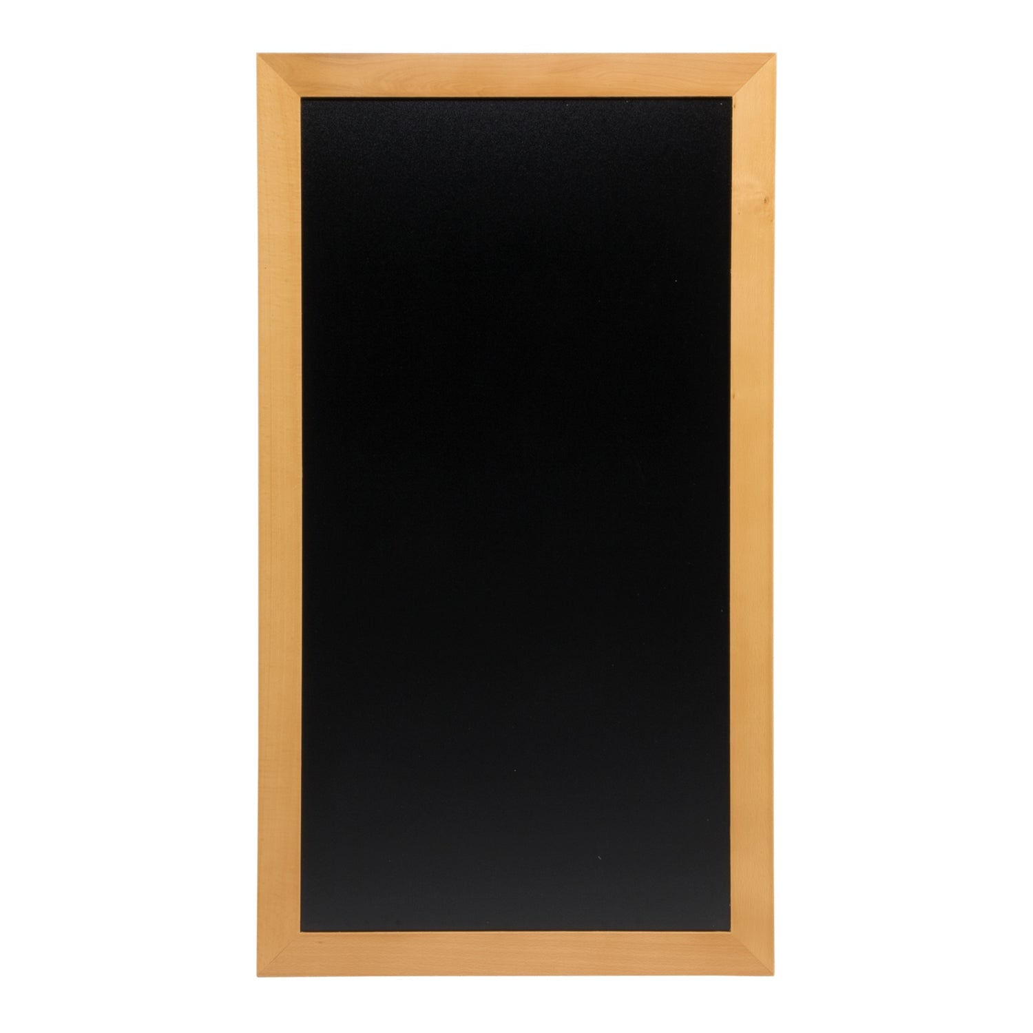 Securit® Wandkreidetafel "Long", Holzrahmen Hellbraun, 56x100cm, Outdoor - Wandtafel - Speedjust Schweiz