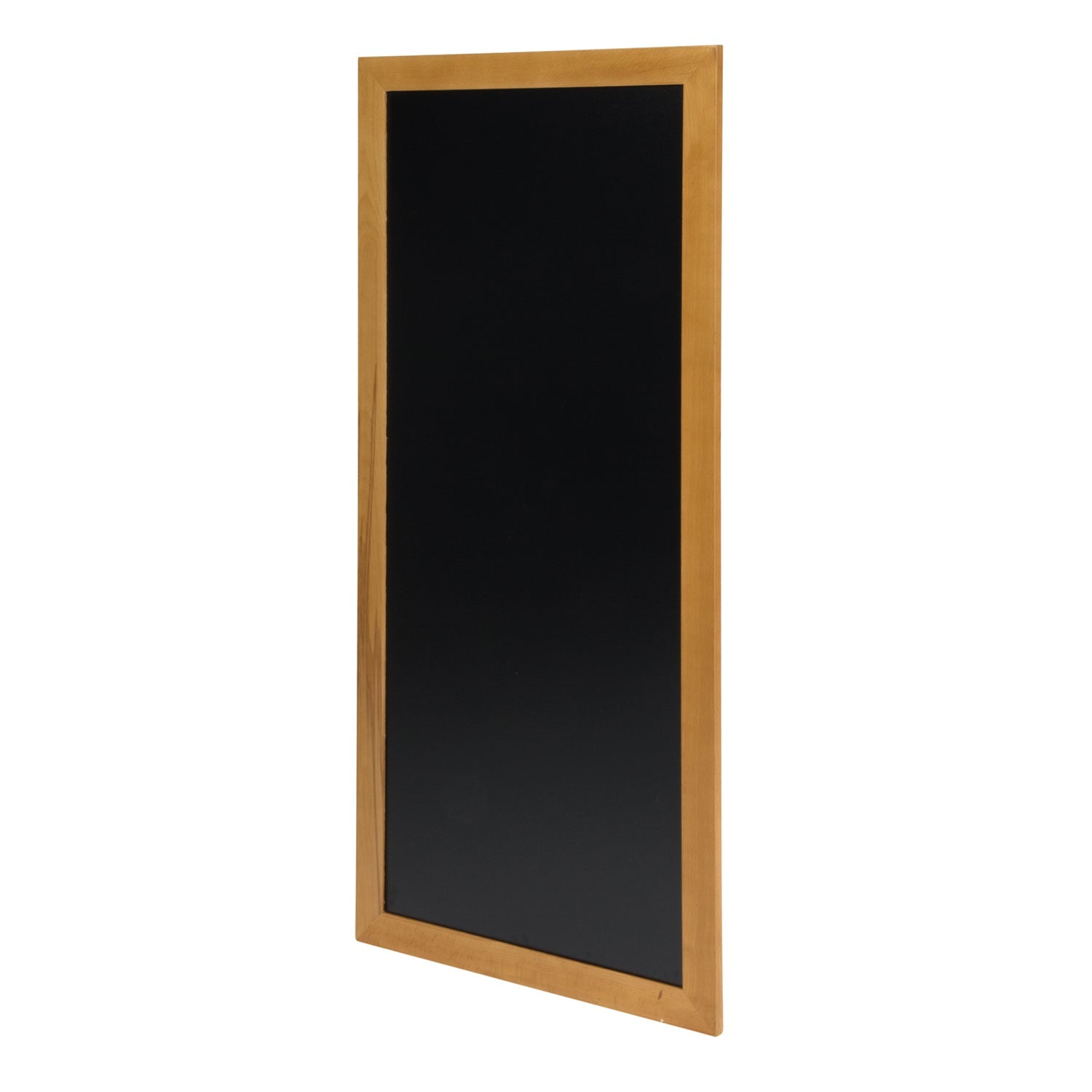 Securit® Wandkreidetafel "Long", Holzrahmen Hellbraun, 56x120cm, Outdoor - Wandtafel - Speedjust Schweiz