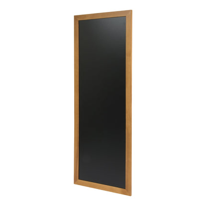 Securit® Wandkreidetafel "Long", Holzrahmen Hellbraun, 56x150cm, Outdoor - Wandtafel - Speedjust Schweiz
