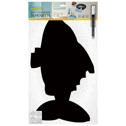 Securit® Wandkreidetafel Silhouette Fisch, 50x30cm - Wandtafel - Speedjust Schweiz