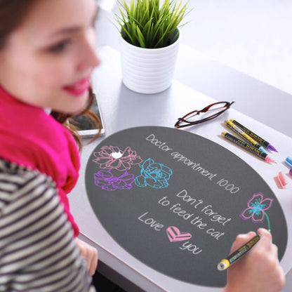 Securit® Wandkreidetafel Silhouette Oval, 38x30cm - Wandtafel - Speedjust Schweiz